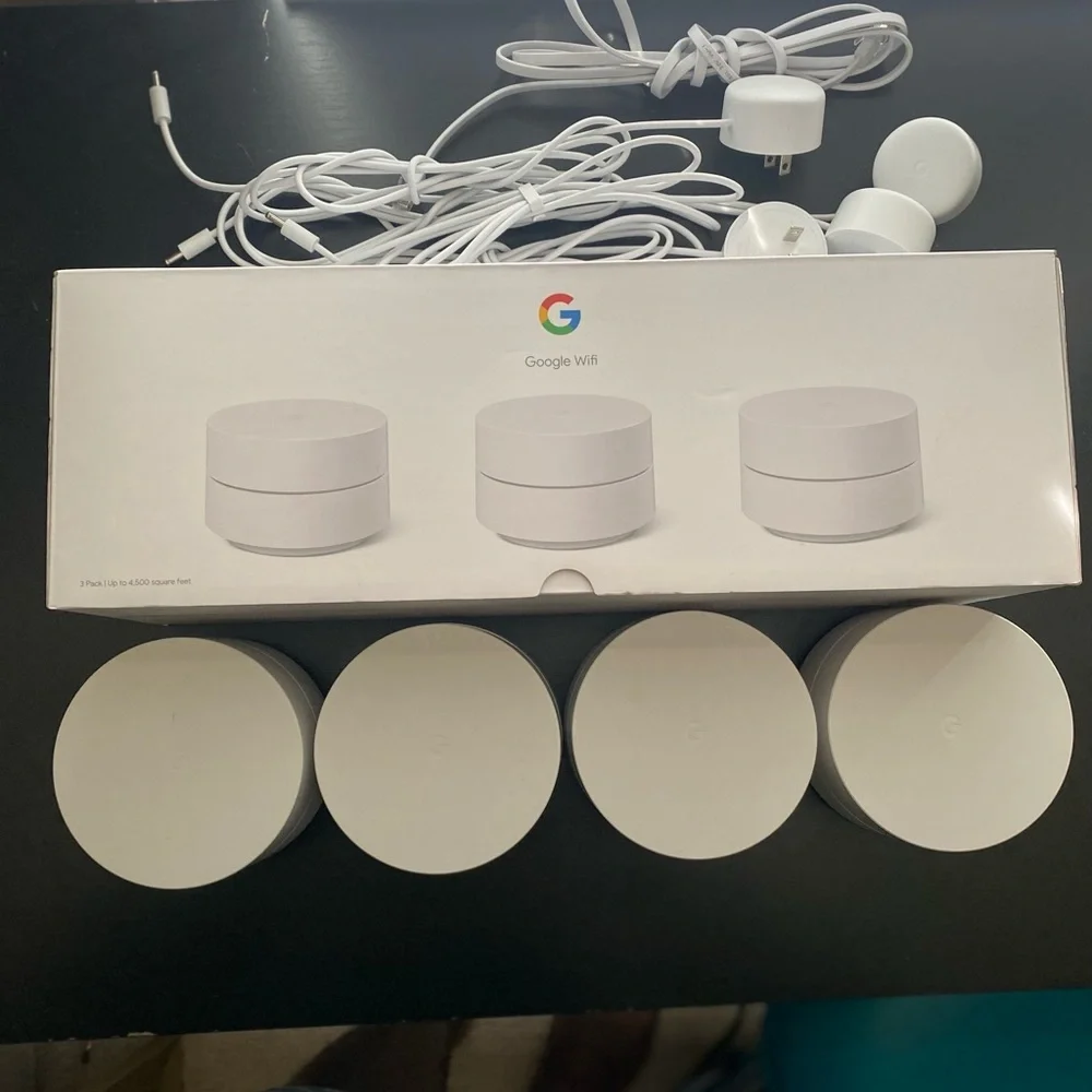 Google router mesh 3 pack plus 1 point